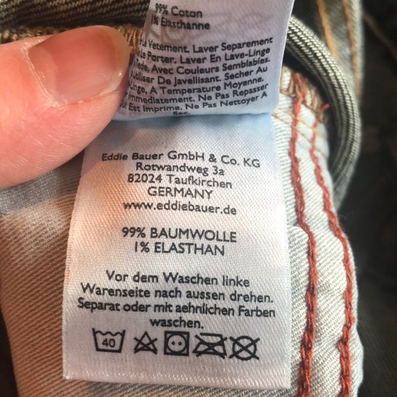 NWOT - Eddie Bauer Boyfriend Crop jeans - Picture 10 of 10